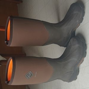 The Original Muck Boot Company Wetland Boots, Dark Brown, Men 7/7.5, Women 8/8.5
